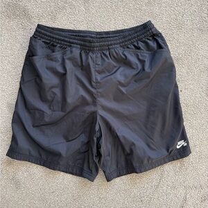 Nike SB Men’s Mesh-Lined Athletic Shorts – Black
